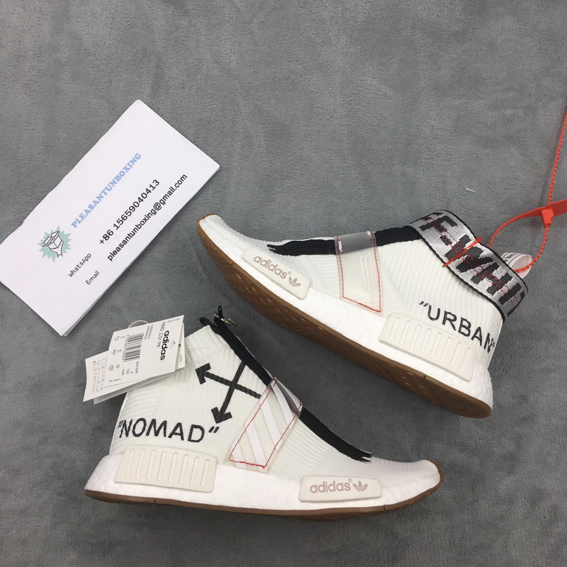 Authentic Off White x NMD City Sock